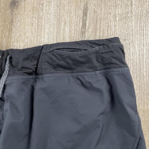 Patagonia Nine Trails Running Shorts Women’s XL Black Rear Pocket 24655 Trail - Picture 3 of 16